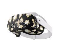 Head Case Designs Officially Licensed NFL Leopard New Orleans Saints Vinyl Sticker Skin Decal Cover Compatible With Meta Quest 3S