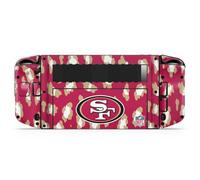 Head Case Designs Officially Licensed NFL Leopard San Francisco 49ers Vinyl Sticker Skin Decal Cover Compatible With Lenovo Legion Go