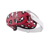 Head Case Designs Officially Licensed NFL Leopard Tampa Bay Buccaneers Vinyl Sticker Skin Decal Cover Compatible With Meta Quest 3S