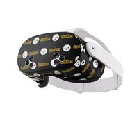 Head Case Designs Officially Licensed NFL Logo Pittsburgh Steelers Vinyl Sticker Skin Decal Cover Compatible With Meta Quest 3S