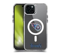 Head Case Designs Officially Licensed NFL Logo Tennessee Titans Shockproof Bumper Case [Military Grade Protection] Compatible with Apple iPhone 15 Plus and Compatible with MagSafe
