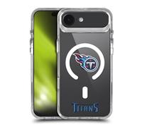 Head Case Designs Officially Licensed NFL Logo Tennessee Titans Shockproof Bumper Case [Military Grade Protection] Compatible with Apple iPhone 17 Air and Compatible with MagSafe