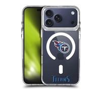 Head Case Designs Officially Licensed NFL Logo Tennessee Titans Shockproof Bumper Case [Military Grade Protection] Compatible with Apple iPhone 17 Pro Max and Compatible with MagSafe