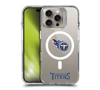 Head Case Designs Officially Licensed NFL Logo Tennessee Titans Shockproof Bumper Case [Military Grade Protection] Compatible with Apple iPhone 16 Pro and Compatible with MagSafe