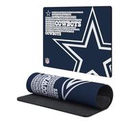 Head Case Designs Officially Licensed NFL Logotype Dallas Cowboys 9.84 x 11.81 x 0.12 inches (250 x 300 mm) - S Gaming Office Desk PC Keyboard Mouse Mat Pad