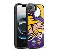 Head Case Designs Officially Licensed NFL London Vikings 2024 International Games Gel Armour Case [Military Grade Protection] Compatible With Apple iPhone 16e / iPhone 17e
