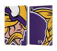 Head Case Designs Officially Licensed NFL London Vikings 2024 International Games Leather Wallet Case Compatible With Apple iPad Pro 12.9 2020/2021/2022