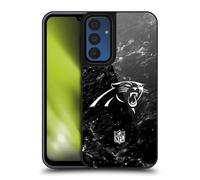 Head Case Designs Officially Licensed NFL Marble Carolina Panthers Artwork Gel Armour Case [Military Grade Protection] Compatible With Samsung Galaxy A15
