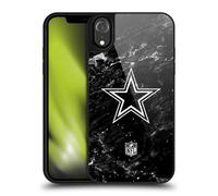 Head Case Designs Officially Licensed NFL Marble Dallas Cowboys Artwork Gel Armour Case [Military Grade Drop Protection] Compatible With Apple iPhone XR