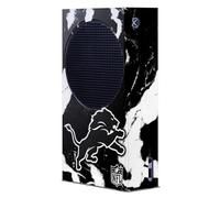 Head Case Designs Officially Licensed NFL Marble Detroit Lions Game Console Wrap Case Cover Compatible With Xbox Series S Console