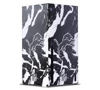 Head Case Designs Officially Licensed NFL Marble Detroit Lions Game Console Wrap Case Cover Compatible With Xbox Series X