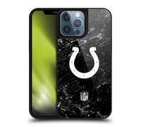 Head Case Designs Officially Licensed NFL Marble Indianapolis Colts Artwork Gel Armour Case [Military Grade Drop Protection] Compatible With Apple iPhone 13 Pro Max