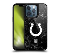 Head Case Designs Officially Licensed NFL Marble Indianapolis Colts Artwork Gel Armour Case [Military Grade Drop Protection] Compatible With Apple iPhone 13 Pro