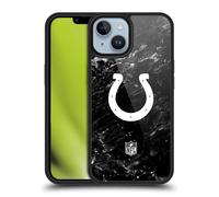 Head Case Designs Officially Licensed NFL Marble Indianapolis Colts Artwork Gel Armour Case [Military Grade Drop Protection] Compatible With Apple iPhone 14