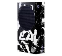 Head Case Designs Officially Licensed NFL Marble Los Angeles Rams Game Console Wrap Case Cover Compatible With Xbox Series S Console