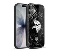 Head Case Designs Officially Licensed NFL Marble Minnesota Vikings Artwork Gel Armour Case [Military Grade Protection] Compatible With Apple iPhone 17
