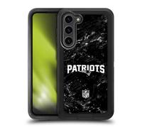 Head Case Designs Officially Licensed NFL Marble New England Patriots Artwork Ultra-Armoured Shockproof Case Compatible With Samsung Galaxy S23+ 5G