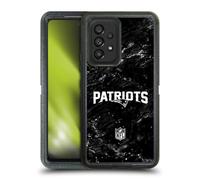 Head Case Designs Officially Licensed NFL Marble New England Patriots Artwork Ultra-Armoured Shockproof Case Compatible With Samsung Galaxy A53 5G (2022)