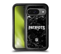 Head Case Designs Officially Licensed NFL Marble New England Patriots Artwork Ultra-Armoured Shockproof Case Compatible With Google Pixel 9 / Pixel 9 Pro
