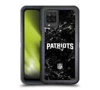 Head Case Designs Officially Licensed NFL Marble New England Patriots Artwork Ultra-Armoured Shockproof Case Compatible With Samsung Galaxy A12 (2020)