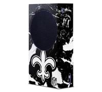 Head Case Designs Officially Licensed NFL Marble New Orleans Saints Game Console Wrap Case Cover Compatible With Xbox Series S Console