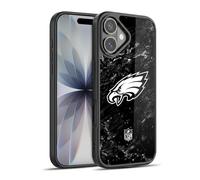 Head Case Designs Officially Licensed NFL Marble Philadelphia Eagles Artwork Gel Armour Case [Military Grade Protection] Compatible With Apple iPhone 17