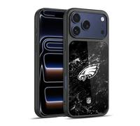 Head Case Designs Officially Licensed NFL Marble Philadelphia Eagles Artwork Gel Armour Case [Military Grade Protection] Compatible With Apple iPhone 17 Pro Max