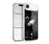 Head Case Designs Officially Licensed NFL Marble Philadelphia Eagles Artwork Gel Case [Military Grade Protection] Compatible with Apple iPhone 17 Air and Compatible with MagSafe