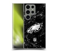 Head Case Designs Officially Licensed NFL Marble Philadelphia Eagles Artwork Hard Back Case Compatible With Samsung Galaxy S24 Ultra 5G