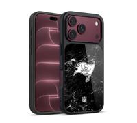 Head Case Designs Officially Licensed NFL Marble Tampa Bay Buccaneers Artwork Gel Armour Case [Military Grade Protection] Compatible With Apple iPhone 18 Pro