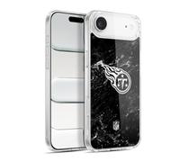 Head Case Designs Officially Licensed NFL Marble Tennessee Titans Artwork Gel Case [Military Grade Protection] Compatible with Apple iPhone 17 Air and Compatible with MagSafe