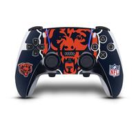 Head Case Designs Officially Licensed NFL Oversize Chicago Bears Vinyl Sticker Gaming Skin Decal Cover Compatible With Sony PlayStation 5 PS5 DualSense Edge Controller