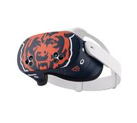 Head Case Designs Officially Licensed NFL Oversize Chicago Bears Vinyl Sticker Skin Decal Cover Compatible With Meta Quest 3S