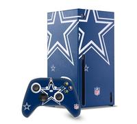 Head Case Designs Officially Licensed NFL Oversize Dallas Cowboys Game Console Wrap and Game Controller Skin Bundle Compatible With Xbox Series X