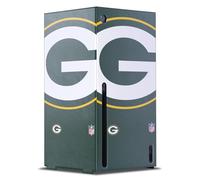 Head Case Designs Officially Licensed NFL Oversize Green Bay Packers Game Console Wrap Case Cover Compatible With Xbox Series X