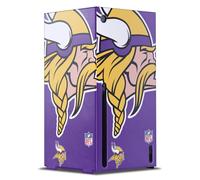 Head Case Designs Officially Licensed NFL Oversize Minnesota Vikings Game Console Wrap Case Cover Compatible With Xbox Series X