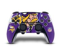 Head Case Designs Officially Licensed NFL Oversize Minnesota Vikings Vinyl Sticker Gaming Skin Decal Cover Compatible With Sony PlayStation 5 PS5 DualSense Edge Controller