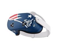 Head Case Designs Officially Licensed NFL Oversize New England Patriots Vinyl Sticker Skin Decal Cover Compatible With Meta Quest 3S