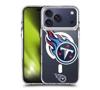 Head Case Designs Officially Licensed NFL Oversized Tennessee Titans Shockproof Bumper Case [Military Grade Protection] Compatible with Apple iPhone 17 Pro Max and Compatible with MagSafe