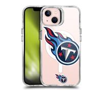 Head Case Designs Officially Licensed NFL Oversized Tennessee Titans Shockproof Bumper Case [Military Grade Protection] Compatible with Apple iPhone 13 and Compatible with MagSafe