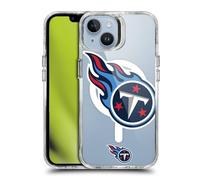 Head Case Designs Officially Licensed NFL Oversized Tennessee Titans Shockproof Bumper Case [Military Grade Protection] Compatible with Apple iPhone 14 and Compatible with MagSafe