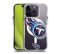 Head Case Designs Officially Licensed NFL Oversized Tennessee Titans Shockproof Bumper Case [Military Grade Protection] Compatible with Apple iPhone 14 Pro and Compatible with MagSafe