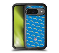 Head Case Designs Officially Licensed NFL Patterns Los Angeles Chargers Artwork Ultra-Armoured Shockproof Case [Military Grade Protection] Compatible With Google Pixel 9 / Pixel 9 Pro
