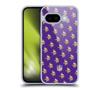 Head Case Designs Officially Licensed NFL Patterns Minnesota Vikings Artwork Gel Case [Military Grade Protection] Compatible With Google Pixel 9A