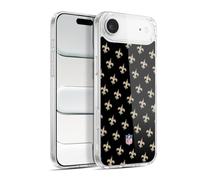 Head Case Designs Officially Licensed NFL Patterns New Orleans Saints Artwork Gel Case [Military Grade Protection] Compatible With Apple iPhone 17 Air