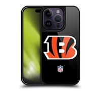 Head Case Designs Officially Licensed NFL Plain Cincinnati Bengals Logo Gel Armour Case [Military Grade Protection] Compatible With Apple iPhone 14 Pro
