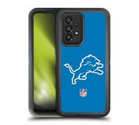 Head Case Designs Officially Licensed NFL Plain Detroit Lions Logo Ultra-Armoured Shockproof Case Compatible With Galaxy A33 5G (2022)