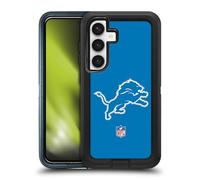 Head Case Designs Officially Licensed NFL Plain Detroit Lions Logo Ultra-Armoured Shockproof Case Compatible With Samsung Galaxy S24 5G
