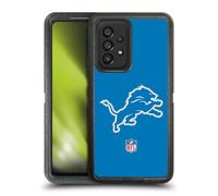 Head Case Designs Officially Licensed NFL Plain Detroit Lions Logo Ultra-Armoured Shockproof Case Compatible With Samsung Galaxy A53 5G (2022)