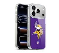 Head Case Designs Officially Licensed NFL Plain Minnesota Vikings Logo Gel Case [Military Grade Protection] Compatible With Apple iPhone 17 Pro